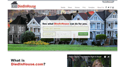 Desktop Screenshot of diedinhouse.com